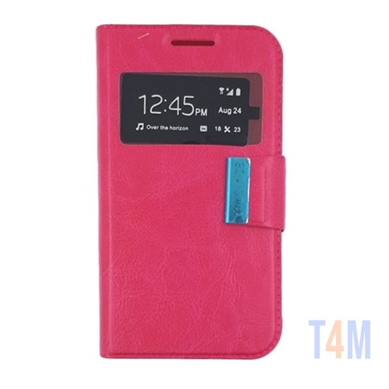 Capa flip para Smasung Galaxy J1 2016 Vermelho